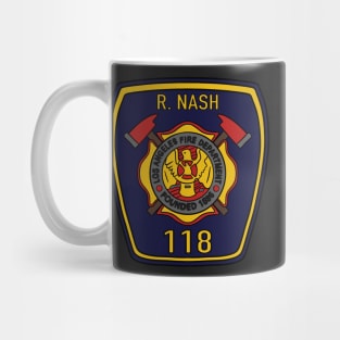 Station 118 LAFD Badge | 911 Bobby Nash Mug